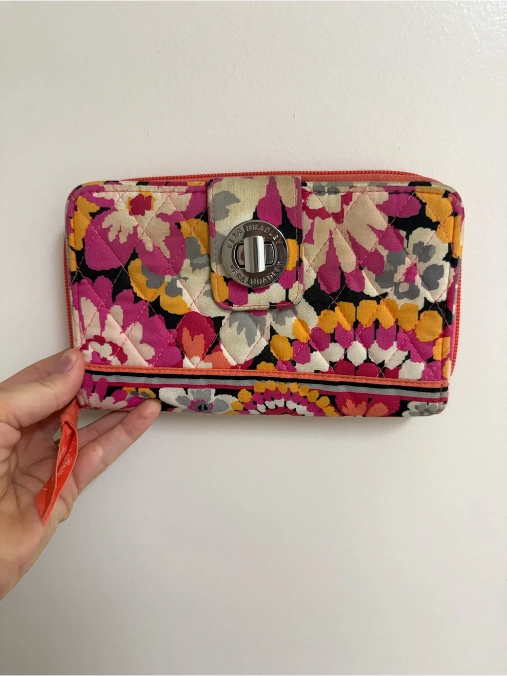 Vera Bradley Lola Glenna Satchel Bag & Matching Turnlock Wallet Bundle Set 2013